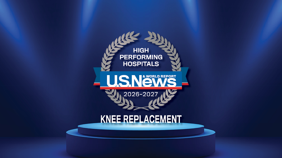 Elliot Orthopedics Named Best Hospital for Knee Replacement by U.S. News & World Report
