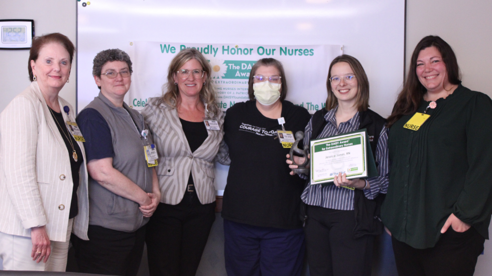 Jessica Jones, RN, BSN Receives Winter 2025 DAISY Award