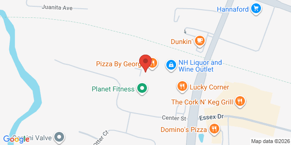 Map showing location at 15 Freetown Road, Raymond Shopping Center, Raymond, NH, 03077, US