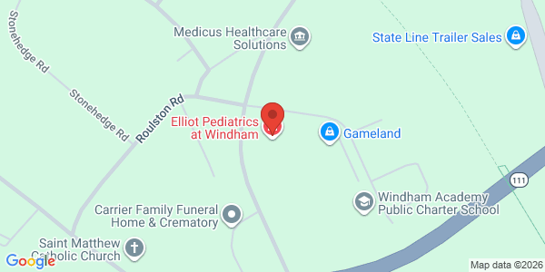 Map showing location at 5 Industrial Drive, Suite B, Windham, NH, 03087, US