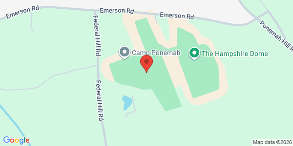 Map showing location at 50 Emerson Road, Milford, NH, 03055, US