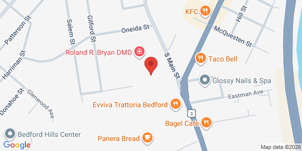 Map showing location at 775 South Main Street, Manchester, NH, 03102, US